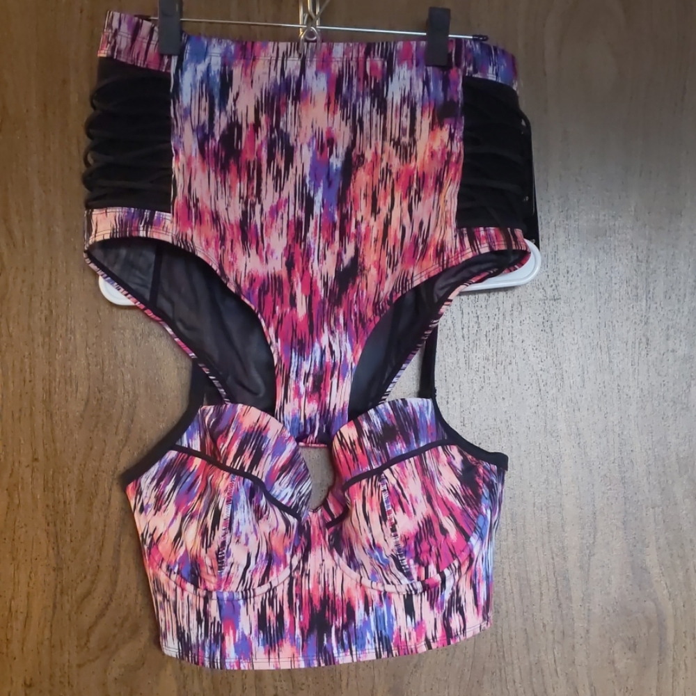 High Waist Bikini (top and bottom)